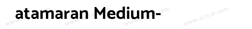 Catamaran Medium字体转换